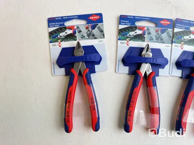 3 st. Polygriptänger och 3 st. Sidavbitare Knipex, olika storlekar