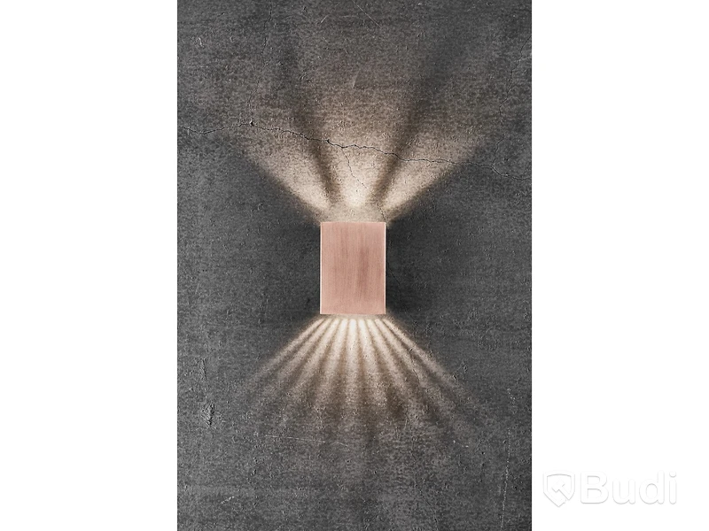 Väggarmatur Nordlux Fold 10cm LED, IP54, 3000K