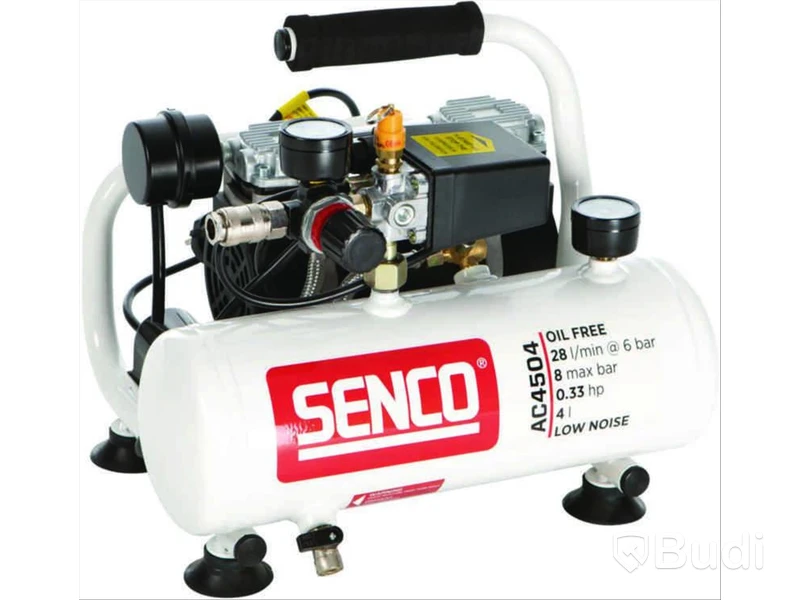 KOMPRESSOR AERFAST AC4504 8BAR, OLJEFRI. LOW NOISE 230V