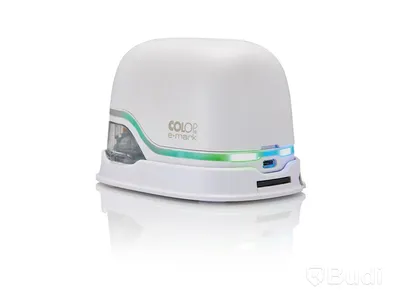 Elektronisk stämpel, Colop E-mark, vit