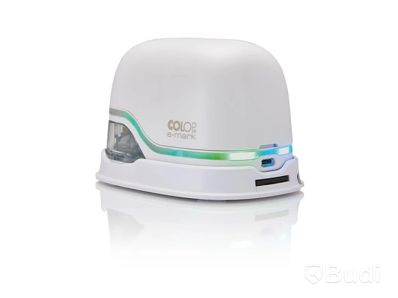 Elektronisk stämpel, Colop E-mark, vit