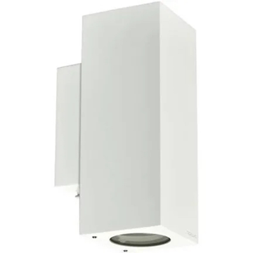 (NY) Vägglampa utomhus Norlys, Sandvik Up/Down Vit