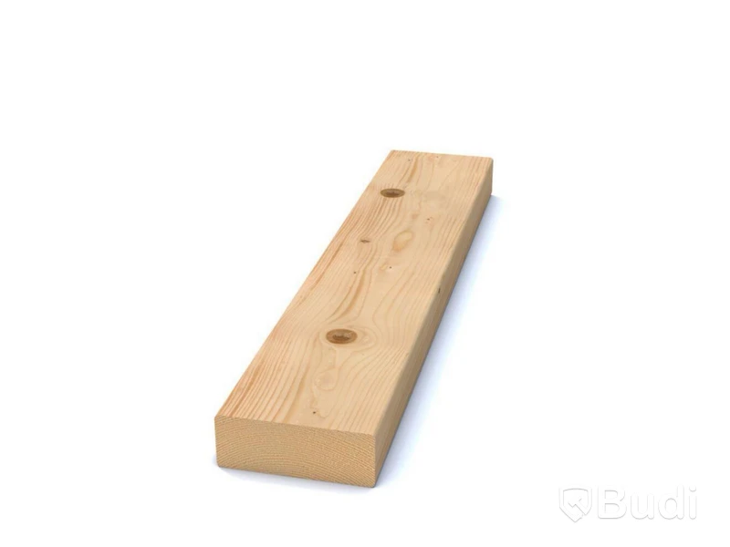 55 st. Byggregel C24 45X120MM L:2.5 M, 661519