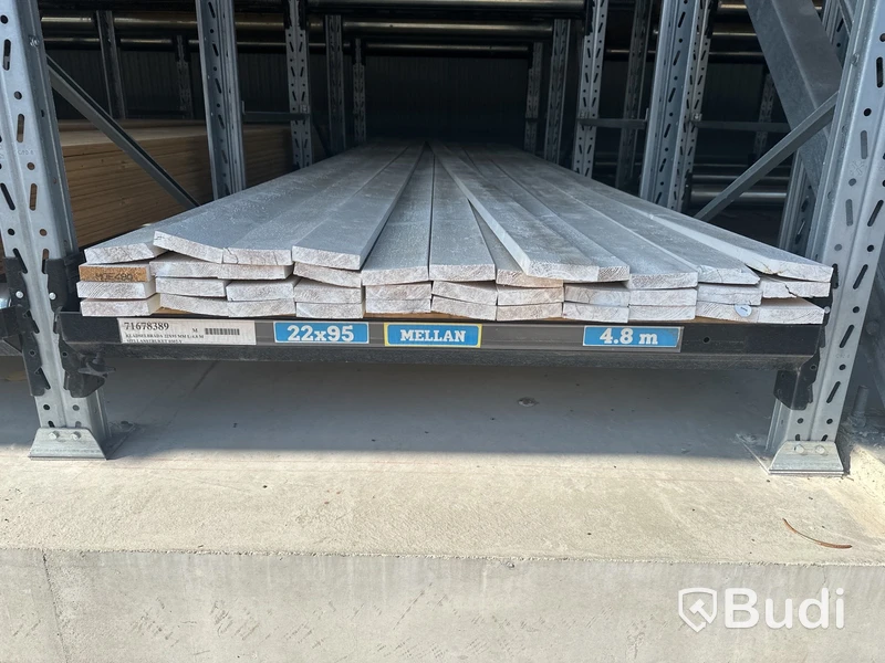 35 st. Ytterpanel 22X95MM L:4.8 M Mellanstruken, 71678389