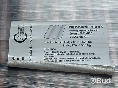 720 st. Takpannor St.Eriks Mjöbäck Blank Tegelröd