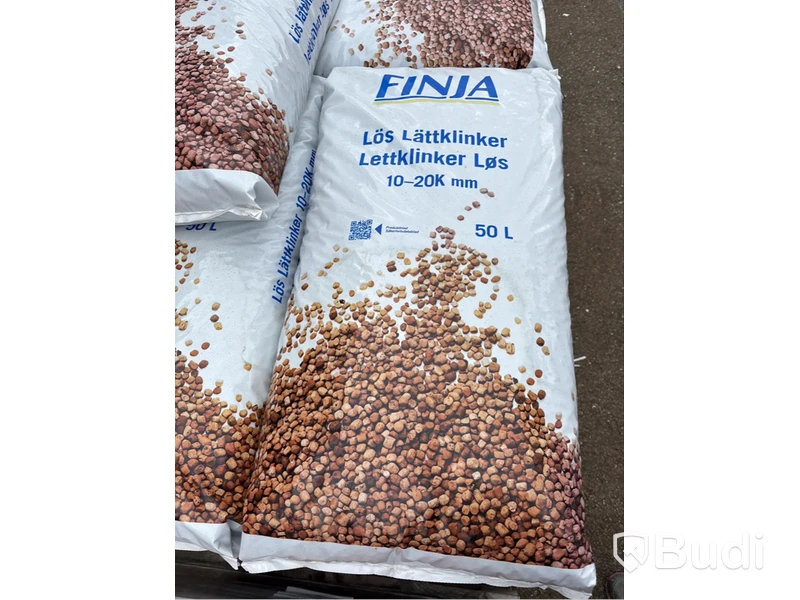 19 st. Lös Lättklinker Finja, Large 50 l Lättklinkerkulor
