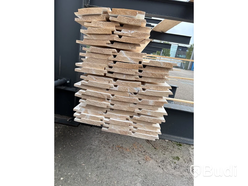 55 st.  Spårpanel Falsad med fasade kanter 22X145MM L:3.6M Mellanstruken, 71678343