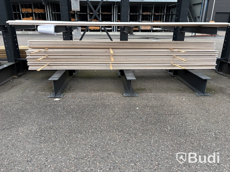 55 st.  Spårpanel Falsad med fasade kanter 22X145MM L:3.6M Mellanstruken, 71678343