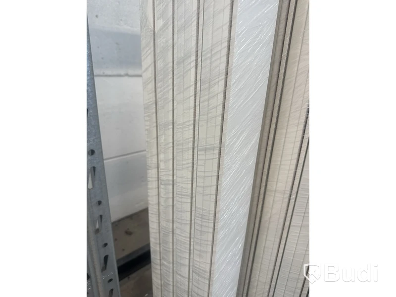 12 st. Fönstersmyg MDF 16X75mm Vit - Spårad, 561518