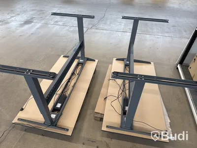 2 st. Arbetsbord / Packbord 160x80 Höj-och-sänkbart