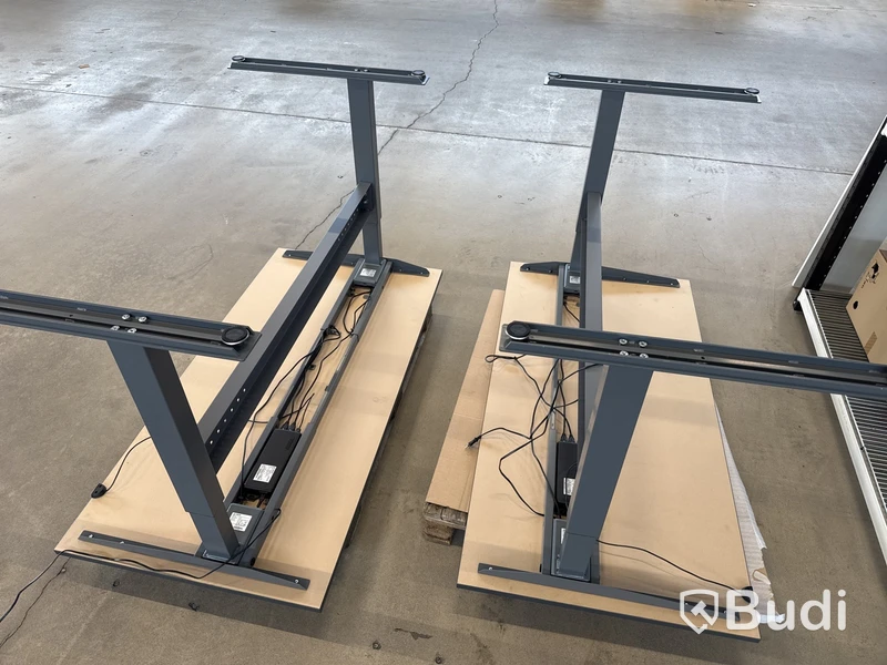 2 st. Arbetsbord / Packbord 160x80 Höj-och-sänkbart