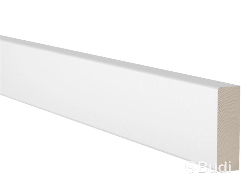 12 st. Täckbräda 21x69 mm vit l:4400 mm vit 0502-y, 402930