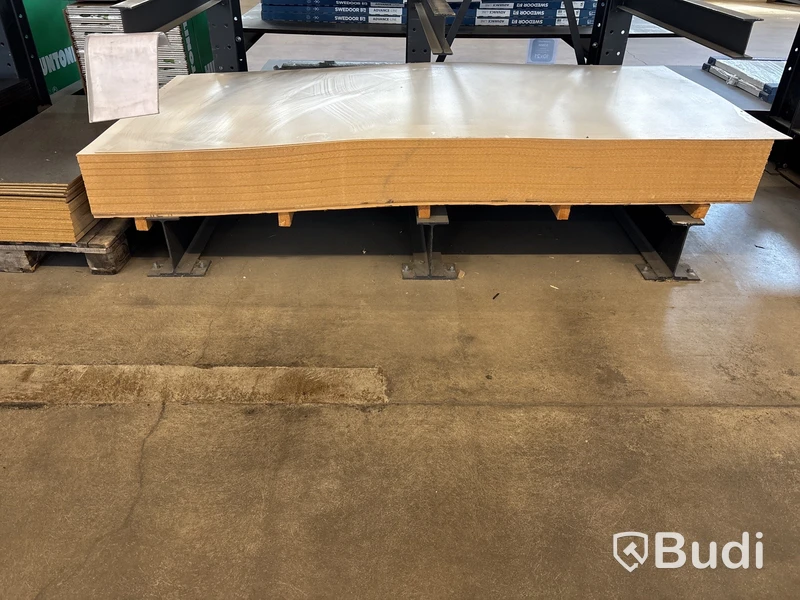 70 st. Träfiberskiva/Board - Vit, 3X1220X2440 mm, 555826