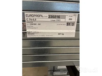 200 st. Plusregel Europrofil C+ 70-0,46 2985MM