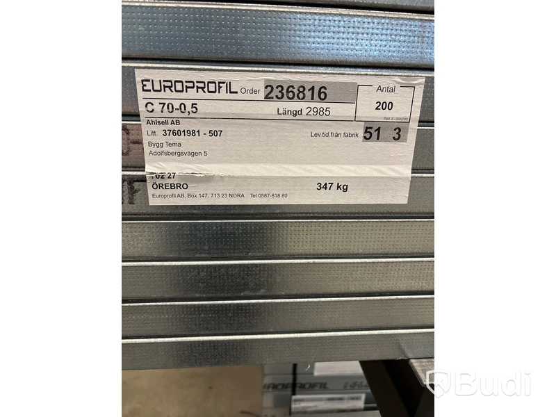 200 st. Plusregel Europrofil C+ 70-0,46 2985MM