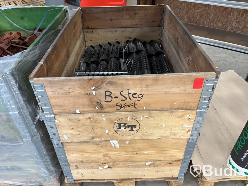 70 st. Bärläktsteg BAS BETONG 25SVART, 565088