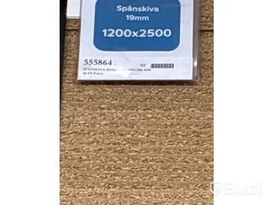 35 st. Spånskiva, Bygg V20, 19X2500X1200, 555864
