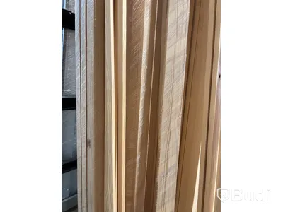 Parti med längder, planhyvlad furu, olika storlekar