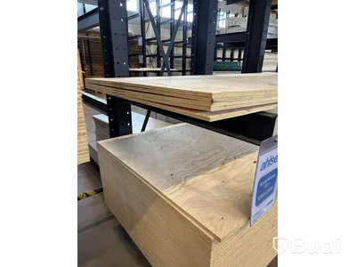 5 st. Konstruktionsplywood, K-plywood Gran 20/70, 12X2500X1200MM, 70343183