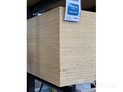 55 st. Konstruktionsplywood, K-plywood Gran 20/70, 15X2500X1200MM, 70343181