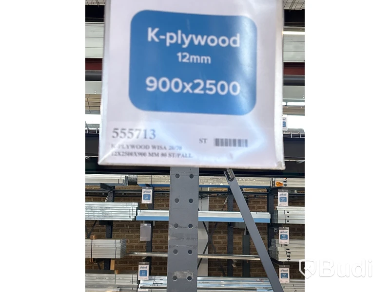 35 st. Konstruktionsplywood, Wisa-Spruce 20/70, 12X2500X900, 555713