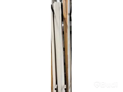 Parti med Foder Furu 12X69MM Vit, olika längder, 562161