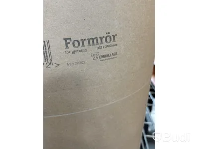 4 st. Formrör, olika storlekar