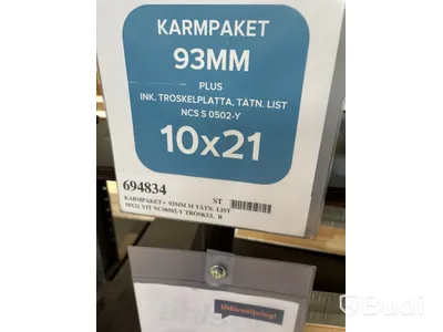 2 st. +Karm Swedoor, 10X21-93, 694834
