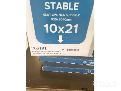 2 st. Innerdörr Swedoor Stable GW Vit 10X21, 765191