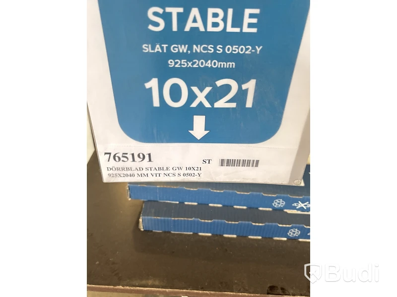 2 st. Innerdörr Swedoor Stable GW Vit 10X21, 765191