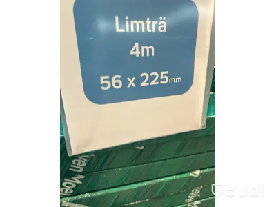16 st. Limträbalk 56X225MM L:4000 L28cs, 564033
