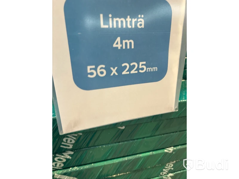 16 st. Limträbalk 56X225MM L:4000 L28cs, 564033