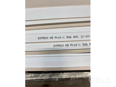 70 st. Profil Gyprch H9 H-PROFIL PVC 2700MM VIT, 295269