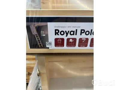 4 st. Vindstrappa Royal Polar 3-DEL 540X1130MM, 286060