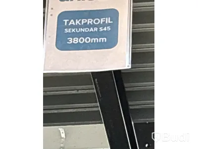 50 st. TAKPROFIL S45 SEKUNDÄR 3800 MM 295261