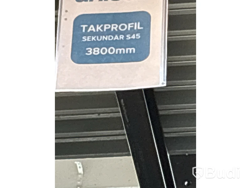 50 st. TAKPROFIL S45 SEKUNDÄR 3800 MM 295261