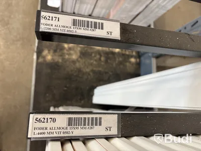 Parti med Foder Allmoge #287 Furu 15X95MM Vit, (562170/562171), olika längder