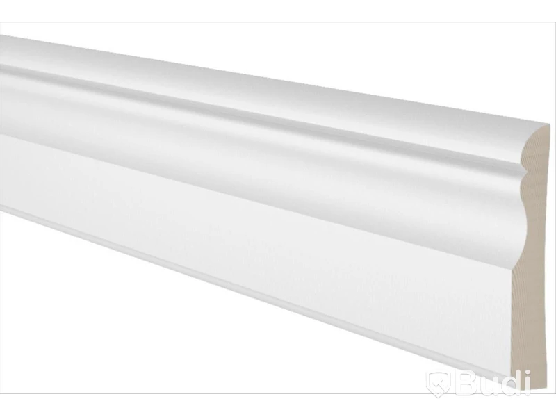 Parti med Foder Allmoge #287 Furu 15X95MM Vit, (562170/562171), olika längder