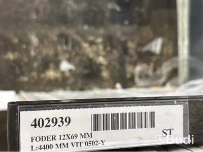 45 st. Foder Furu 12X69MM L:4400 MM Vit, 402939