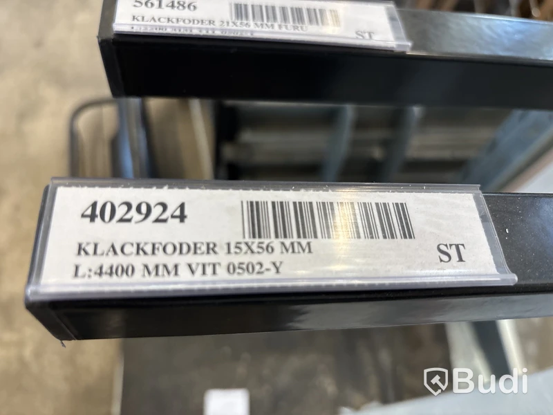 40 st. Klackfoder Furu 15X56MM L:4400 MM Vit, 402924