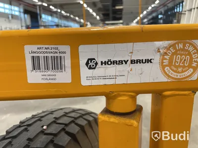 LÅNGGODSVAGN 4000, 3500 KG