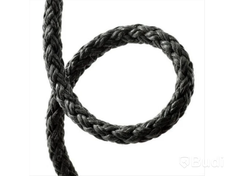 TÅGVIRKE PP SVART LÖSFLÄTAD, 12MM 165M\/SP