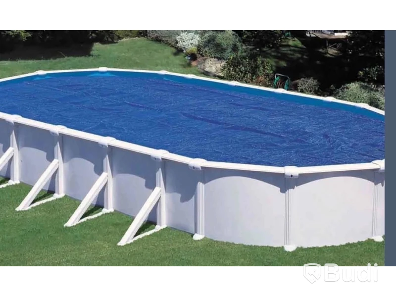(NEW) PLANET POOL STANDARD THERMAL POOL COVER OVAL 610X375 CM