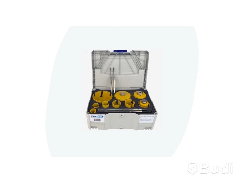(NEW) PRO-FIT HOLE SAW SET, 15 PCS