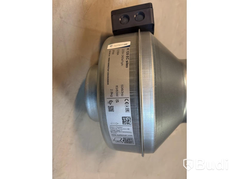 KANALFLÄKT SYSTEMAIR ,K 125 EC SILEO
