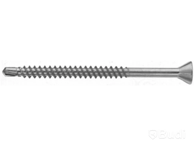 5 ST. FÖRP. LIST-/SOCKELSKRUV BSP FIXX, 3.8X58 FZB,