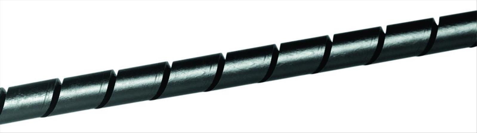 3 ST. SPIRALSLANG SVART 30M SBPE4, BUNT 5-20 MM