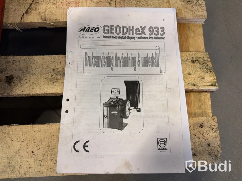 Hjulbalanseringsmaskin Areo GEODEX 933 – 2009