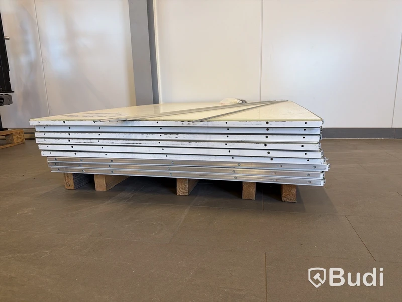Glasgolv ca 22 m² – aluminiumprofiler