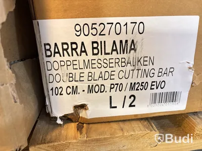 Slåtterbalk Barra Bilema, 102 cm EVO.